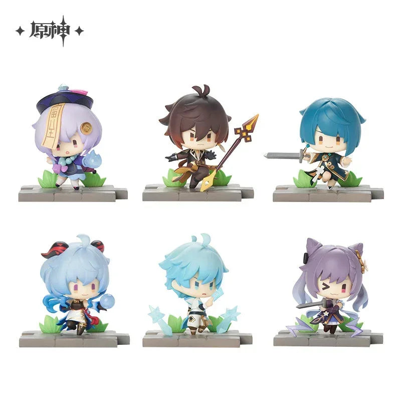 Genshin Impact Battlefield Heroes Liyue Mystery Box Whole Box ACG Go Anime www.acg-go.com Chongyun, Ganyu, Keqing, Mystery Box, Qiqi, Xingqiu, Zhongli