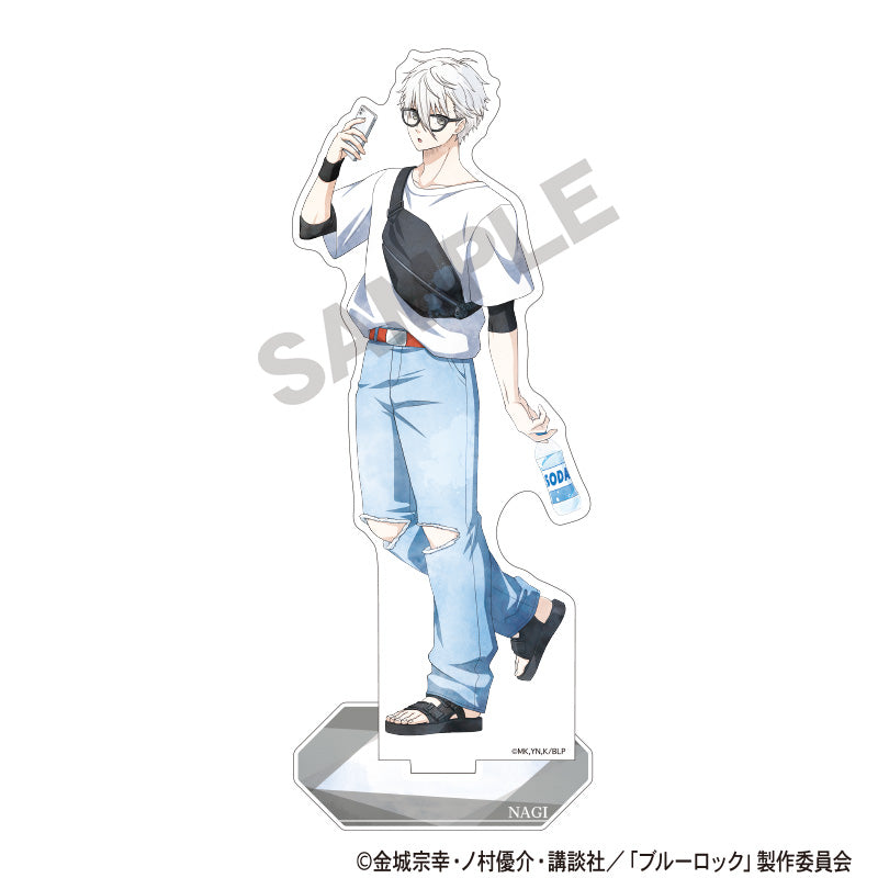 Blue Lock Holiday Soft Light Glasses Ver. Acrylic Standee