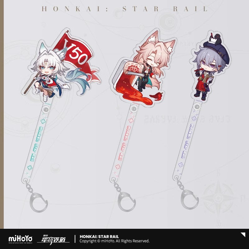 Honkai: Star Rail x KFC 2025 Series Chibi Artwork Acrylic Photo Stick