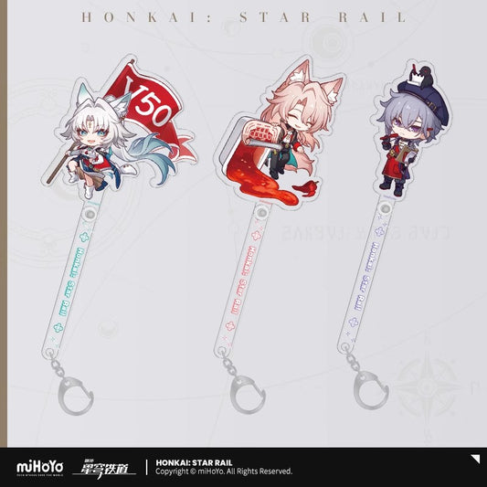 Honkai: Star Rail x KFC 2025 Series Chibi Artwork Acrylic Photo Stick