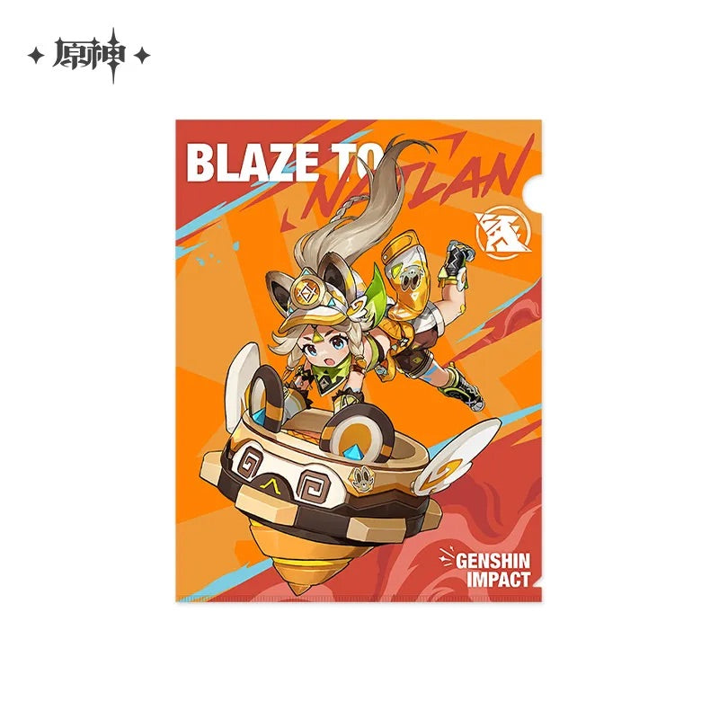Blaze to Natlan Series Artwork Peripherals