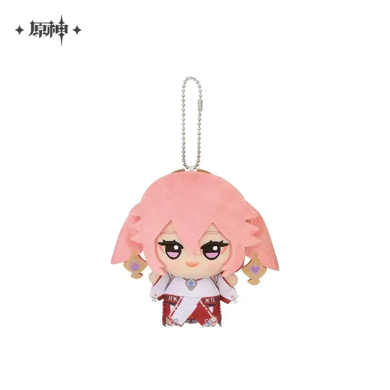 Genshin Impact Chibi Gurumi Plush Figure Pendant Yae Miko ACG Go Anime www.acg-go.com Aether, Albedo, Character Artwork, Chongyun, Diluc, Eula, Figure, Fischl, Ganyu, Genshin Impact, Gorou, Kaedehara Kazuha, Kaeya, Kamisato Ayaka, Kamisato Ayato, Klee, Lumine, Plush, Plush FIgure, Raiden Shogun, Razor, Sangonomiya Kokomi, Tartaglia, Thoma, Venti, Xiao, Xingqiu, Yae Miko, Zhongli