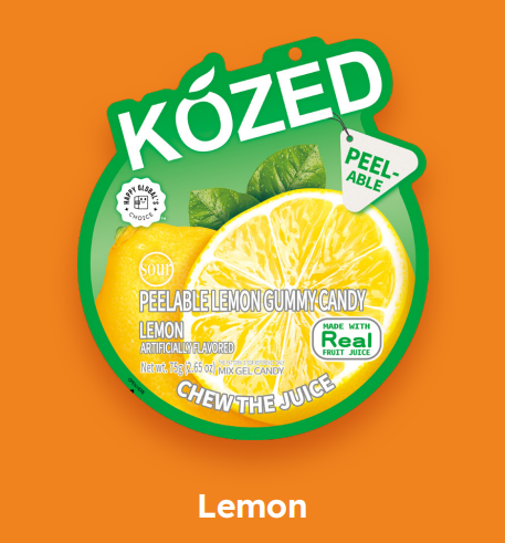 Kózed Peelable Gummy Candy (8 Flavors)
