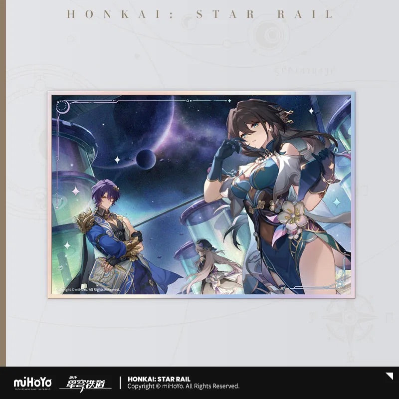 Interstellar Journey Series Acrylic Shikishi Cardboard