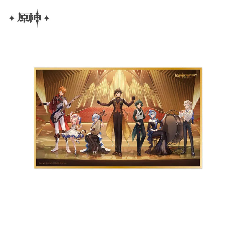 Genshin Impact Concert 2023 Series Shikishi Cardboard