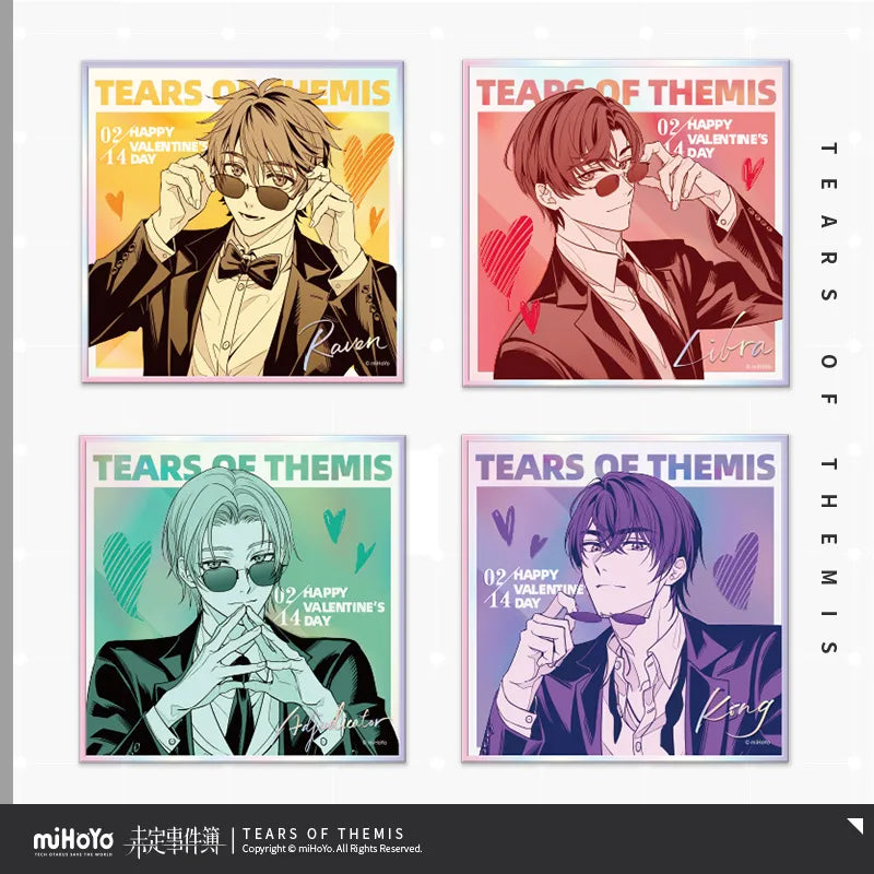 Happy Valentine's Day Series Decorative Shikishi Cardboard