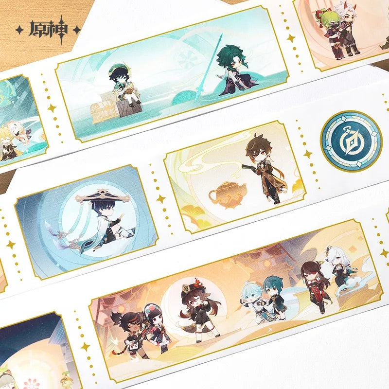 Genshin Impact Dream Of Roving Stars Series Washi Tape