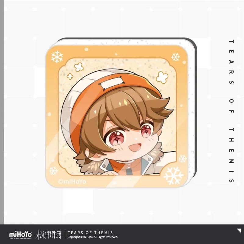 Dong Xue Ji Nian Series Chibi Acrylic Refrigerator Magnet Set
