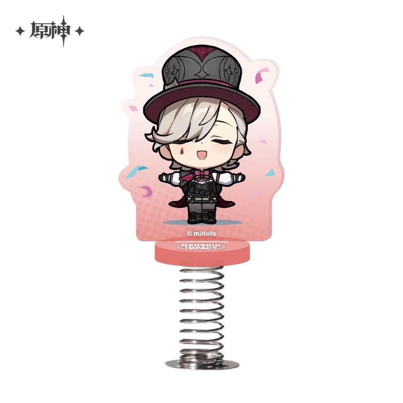 Chibi Character Series Expression Happy Shaking Acrylic Standee Court of Fontaine