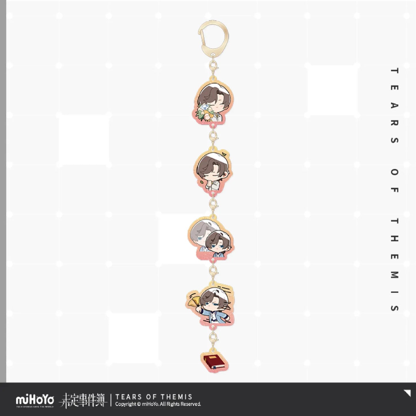 Yue Ding Zhi Ri Series Chibi Acrylic Keychain