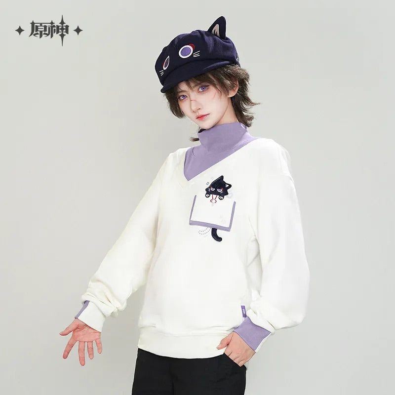 Genshin Impact Wanderer Meow Series Hoodie