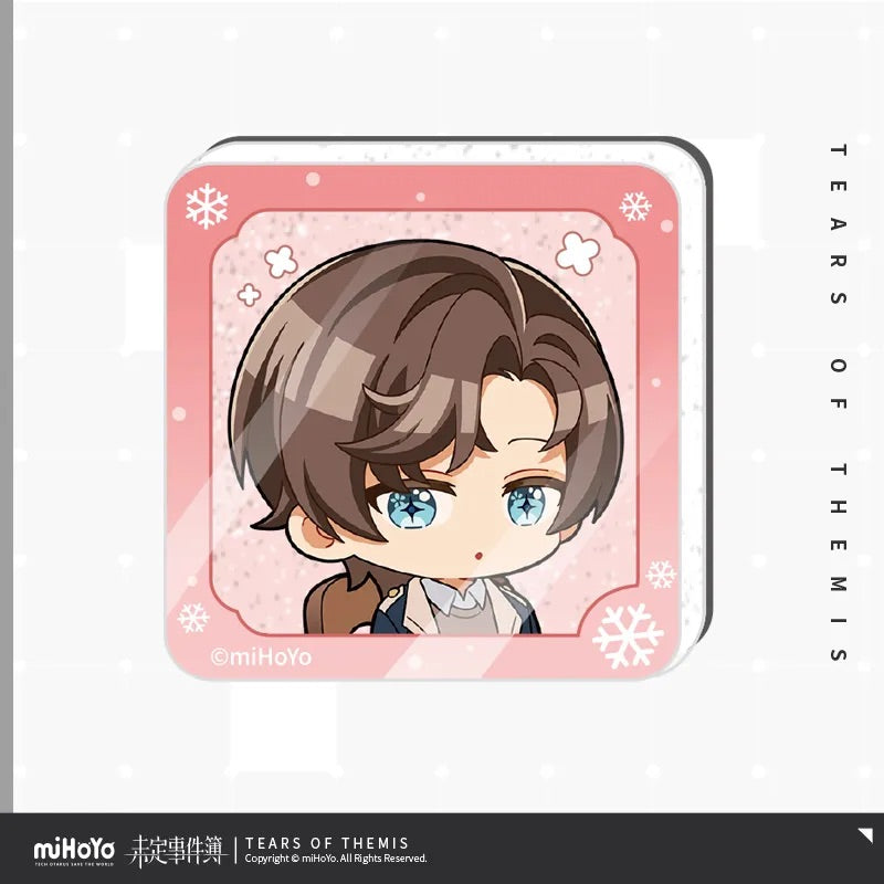 Dong Xue Ji Nian Series Chibi Acrylic Refrigerator Magnet Set
