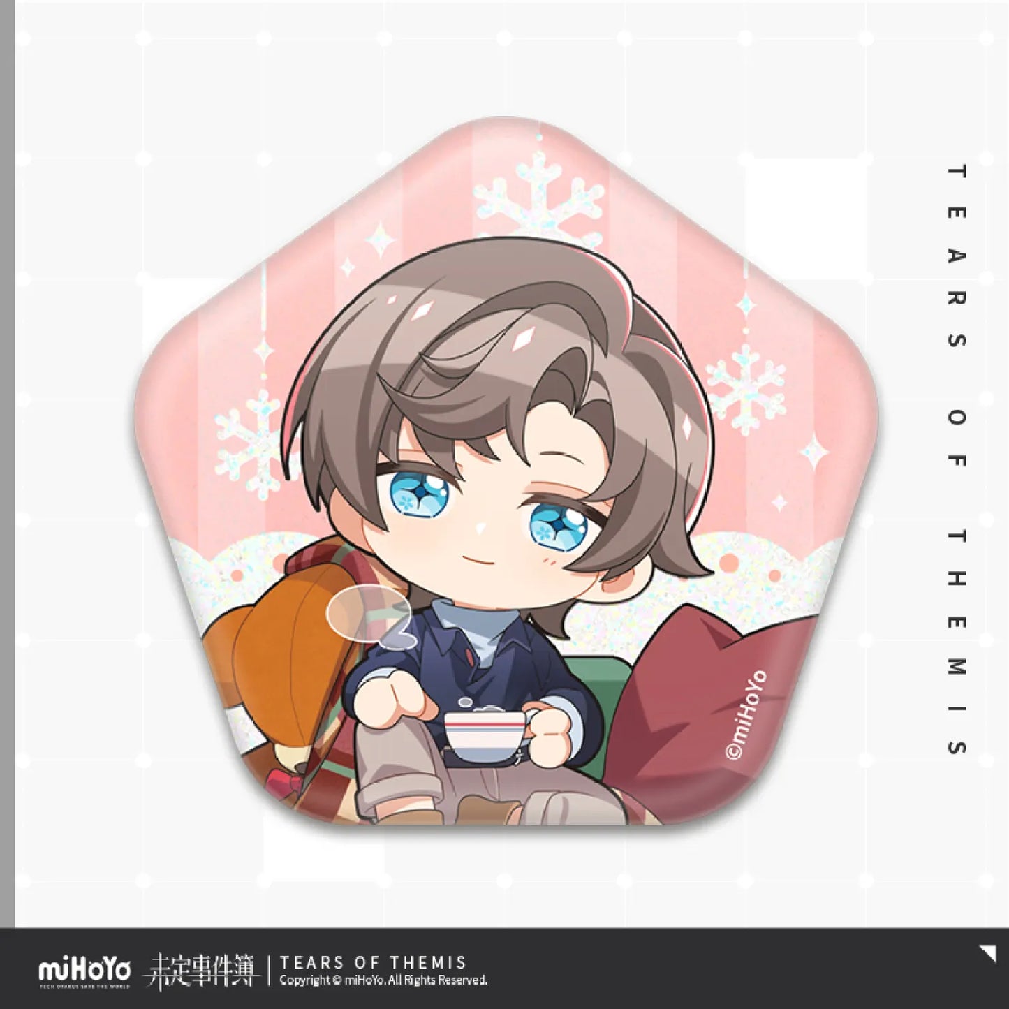 Dong Ri Nuan Yi Series Chibi Tinplate Badge