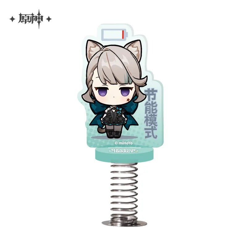 Chibi Character Series Expression Happy Shaking Acrylic Standee Court of Fontaine