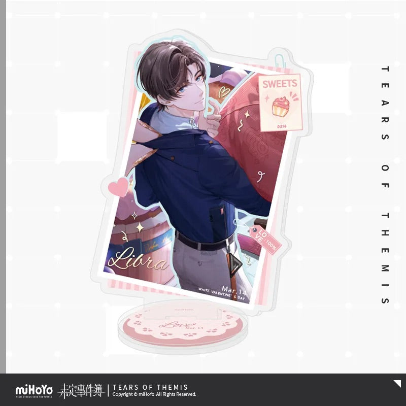 Paradise In The Palm Series Acrylic Rotating Standee