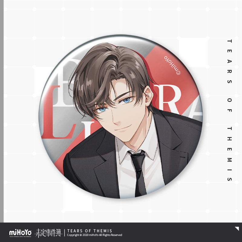 Tears of Themis Xin Dong Dang An Series Tinplate Badge