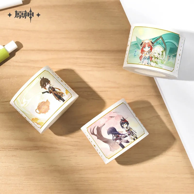 Genshin Impact Dream Of Roving Stars Series Washi Tape