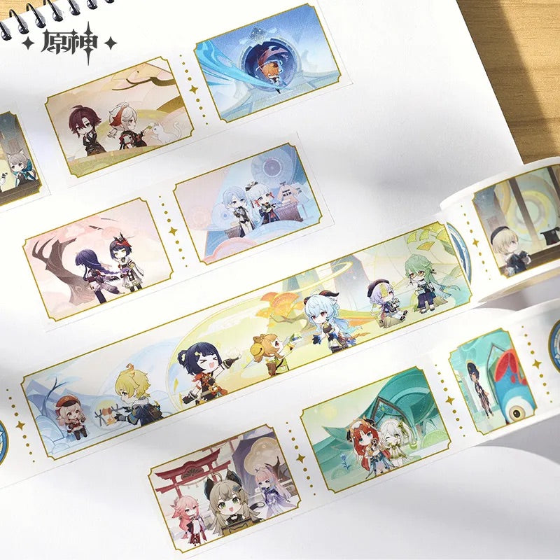 Genshin Impact Dream Of Roving Stars Series Washi Tape