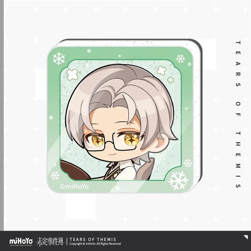 Dong Xue Ji Nian Series Chibi Acrylic Refrigerator Magnet Set