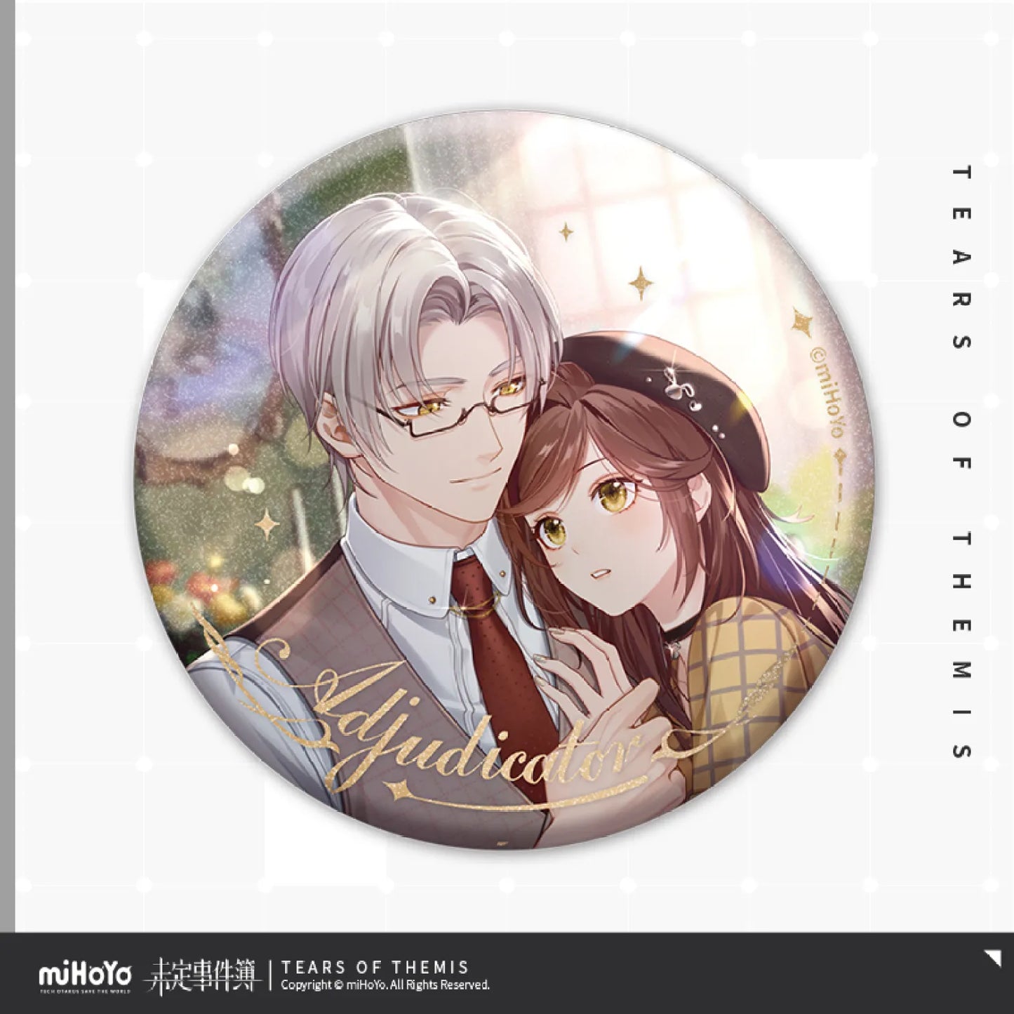 Tears of Themis Rou Qing Xu Yu Series Tinplate Badge Vol.2