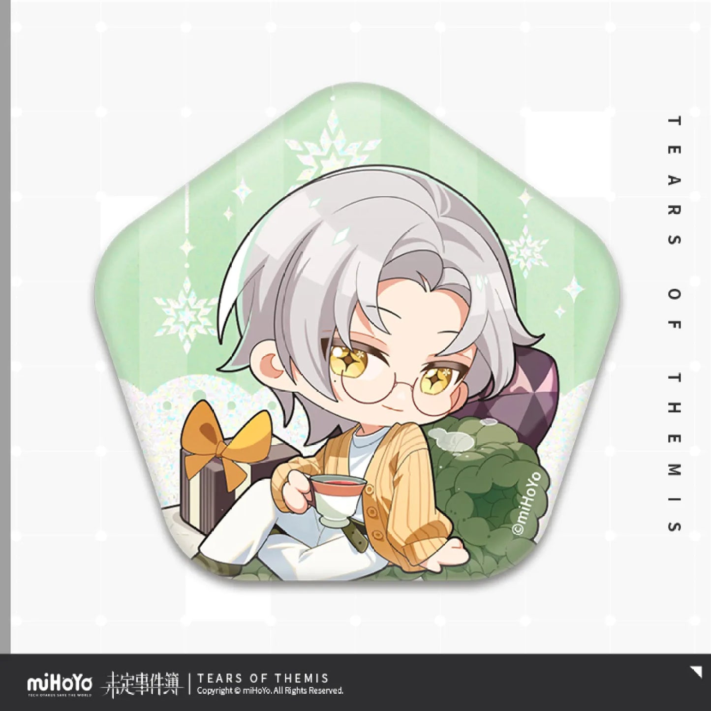 Dong Ri Nuan Yi Series Chibi Tinplate Badge