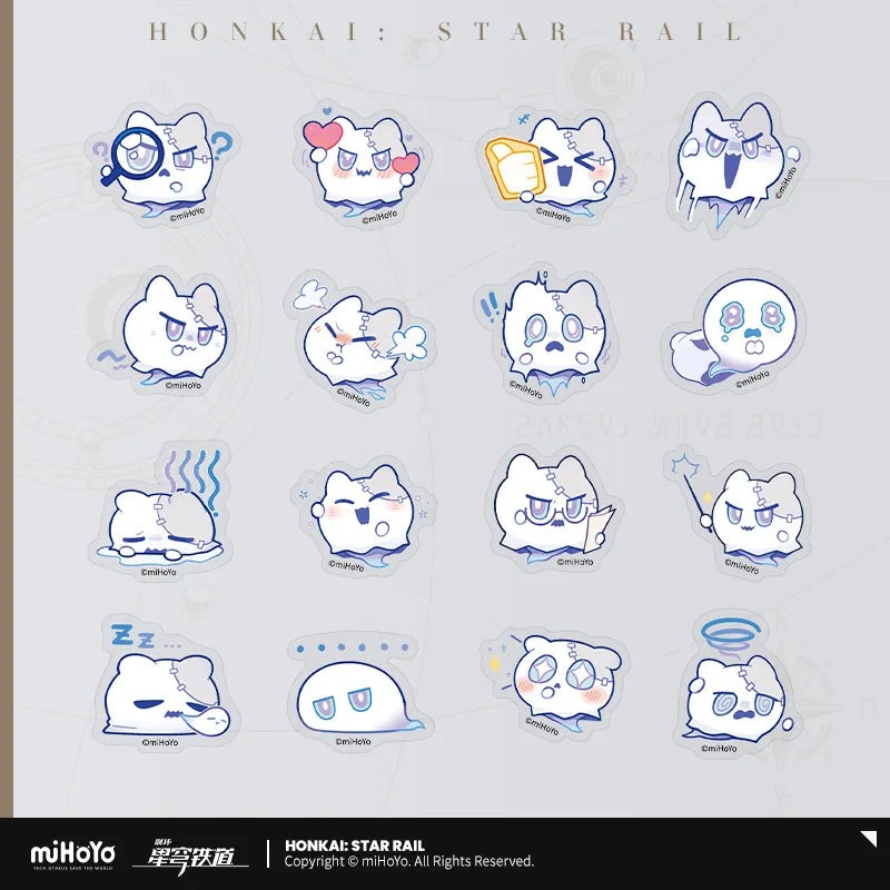 Pom-Pom Exhibition Series Chibi Sticker Box