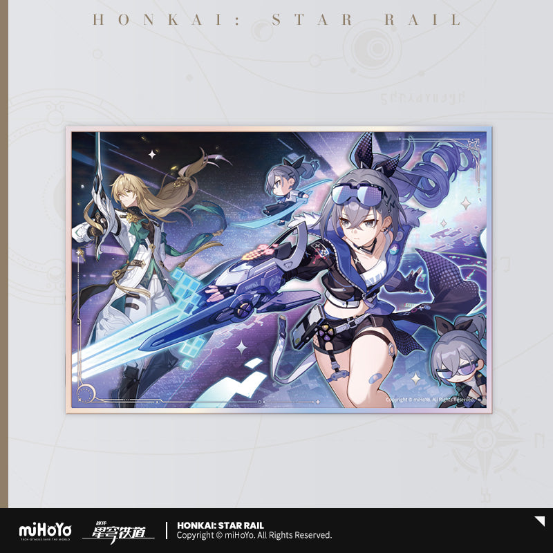 Interstellar Journey Series Acrylic Shikishi Cardboard