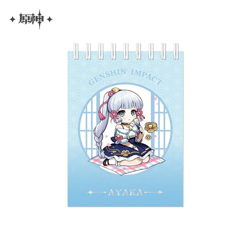 Court of Outing Chibi Character Series Spiral Notebook