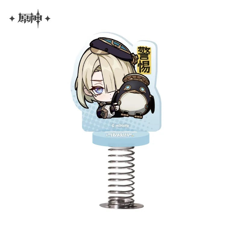 Chibi Character Series Expression Happy Shaking Acrylic Standee Court of Fontaine