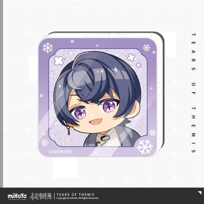 Dong Xue Ji Nian Series Chibi Acrylic Refrigerator Magnet Set