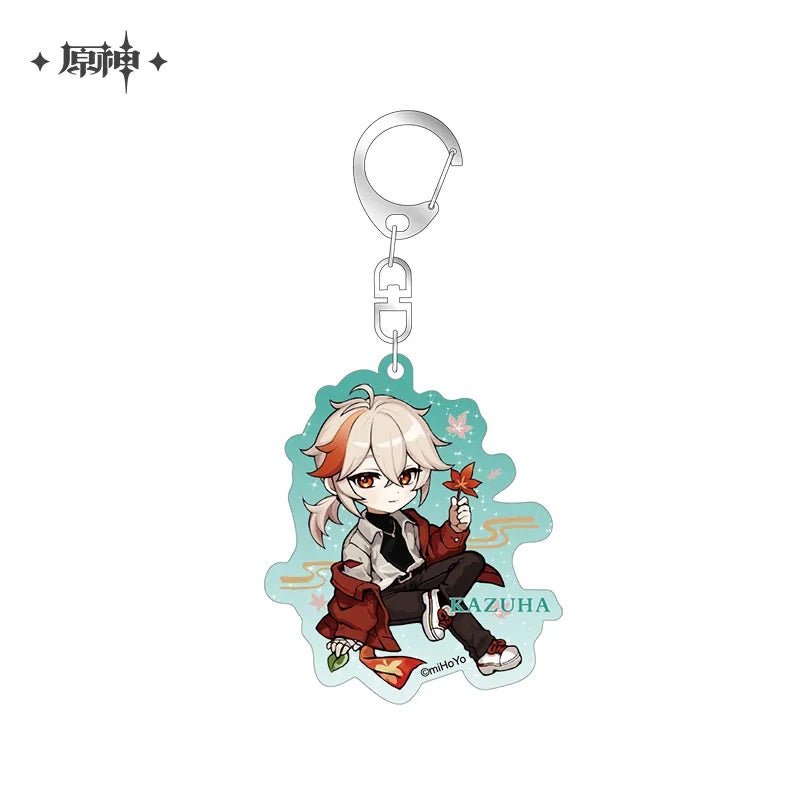 Court of Outing Chibi Character Series Badge / Keychain