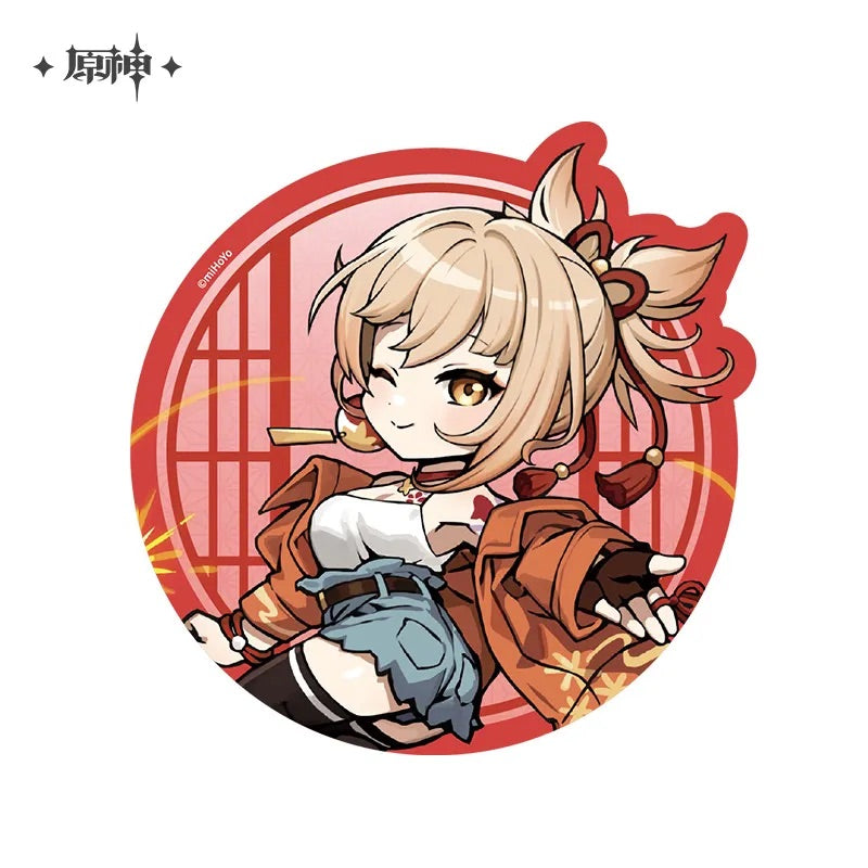 Court of Outing Chibi Character Series Mousepad