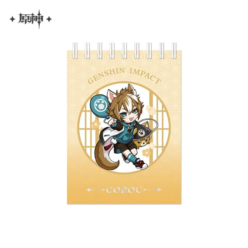 Court of Outing Chibi Character Series Spiral Notebook