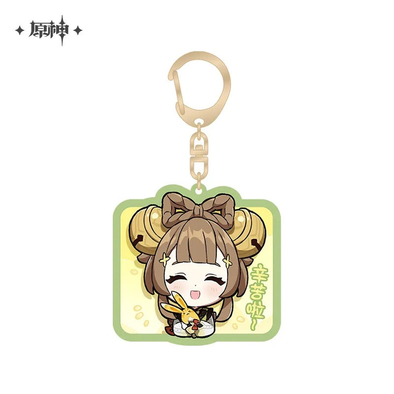 Liyue Chibi Series Keychain