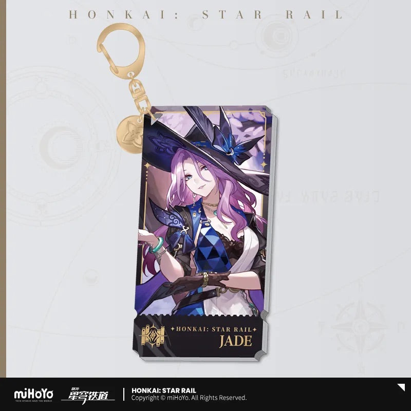 The Erudition Character Warp Artwork Acrylic Keychain