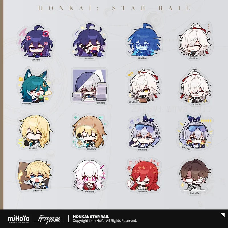 Pom-Pom Exhibition Series Chibi Sticker Box