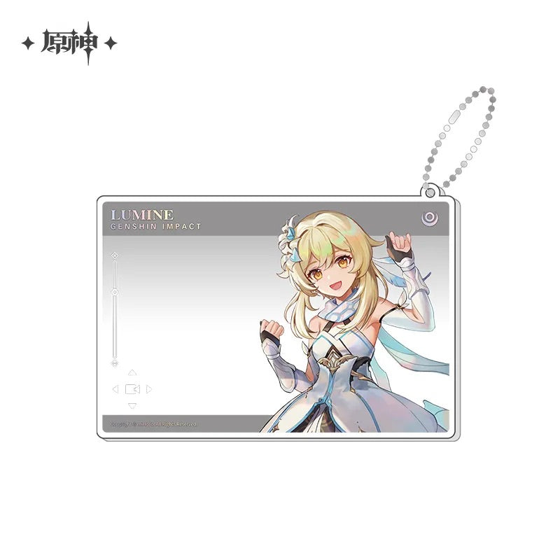 Genshin Impact Anniversary Celebration Series Acrylic Photo Card