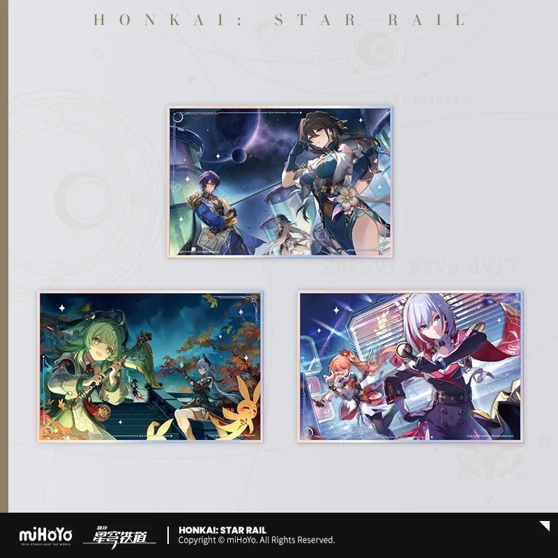 Interstellar Journey Series Acrylic Shikishi Cardboard