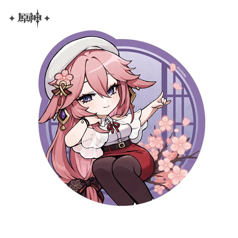 Court of Outing Chibi Character Series Mousepad
