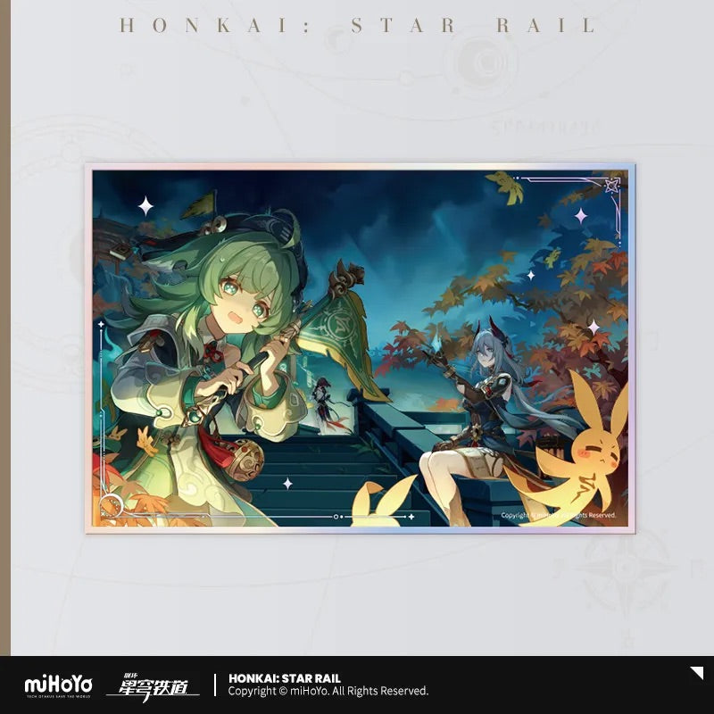 Interstellar Journey Series Acrylic Shikishi Cardboard