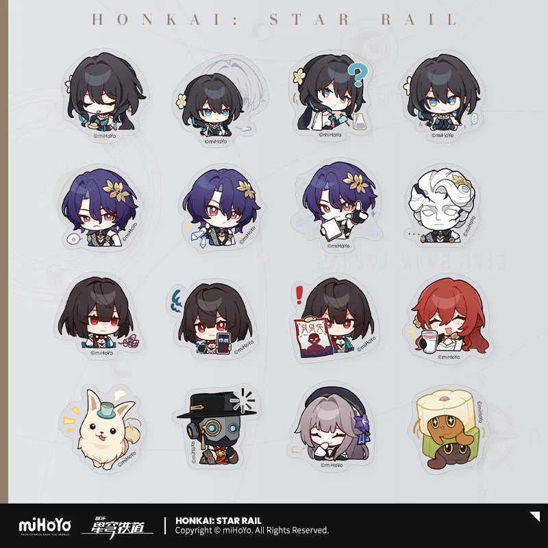 Pom-Pom Exhibition Series Chibi Sticker Box
