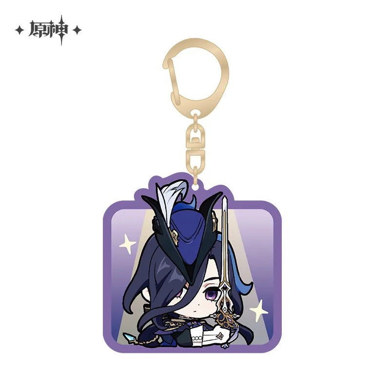 Chibi Character Series Acrylic Keychain Court of Fontaine