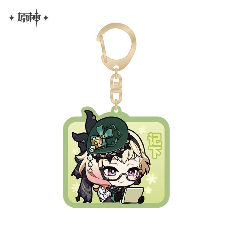 Chibi Character Series Acrylic Keychain Court of Fontaine