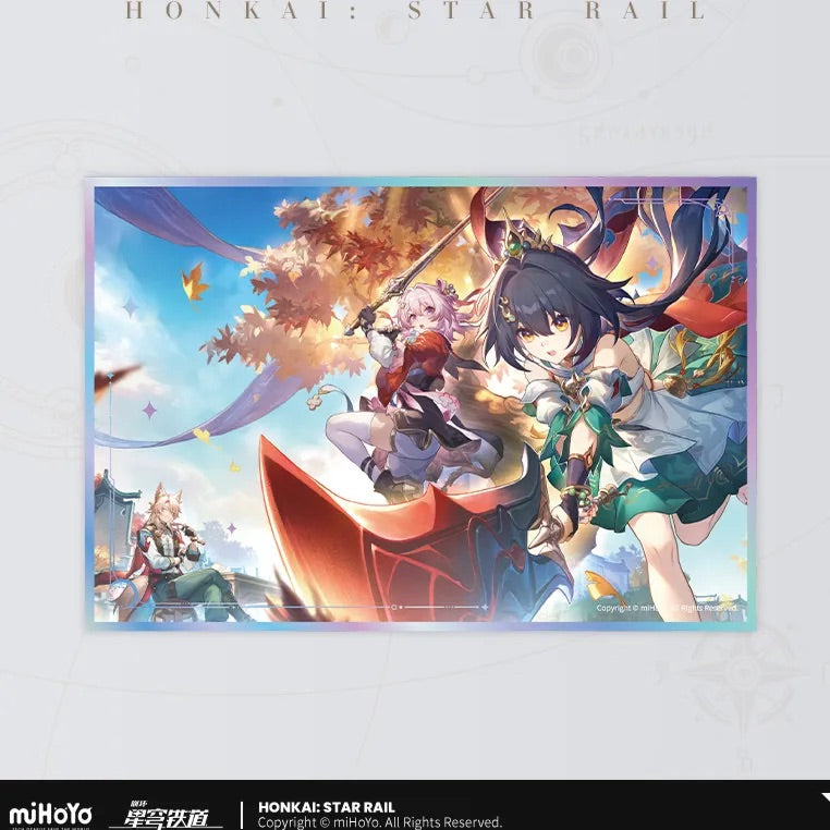 Interstellar Journey Series Acrylic Shikishi Cardboard