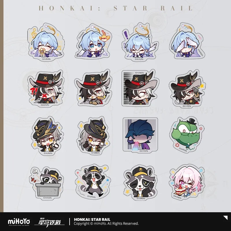 Pom-Pom Exhibition Series Chibi Sticker Box