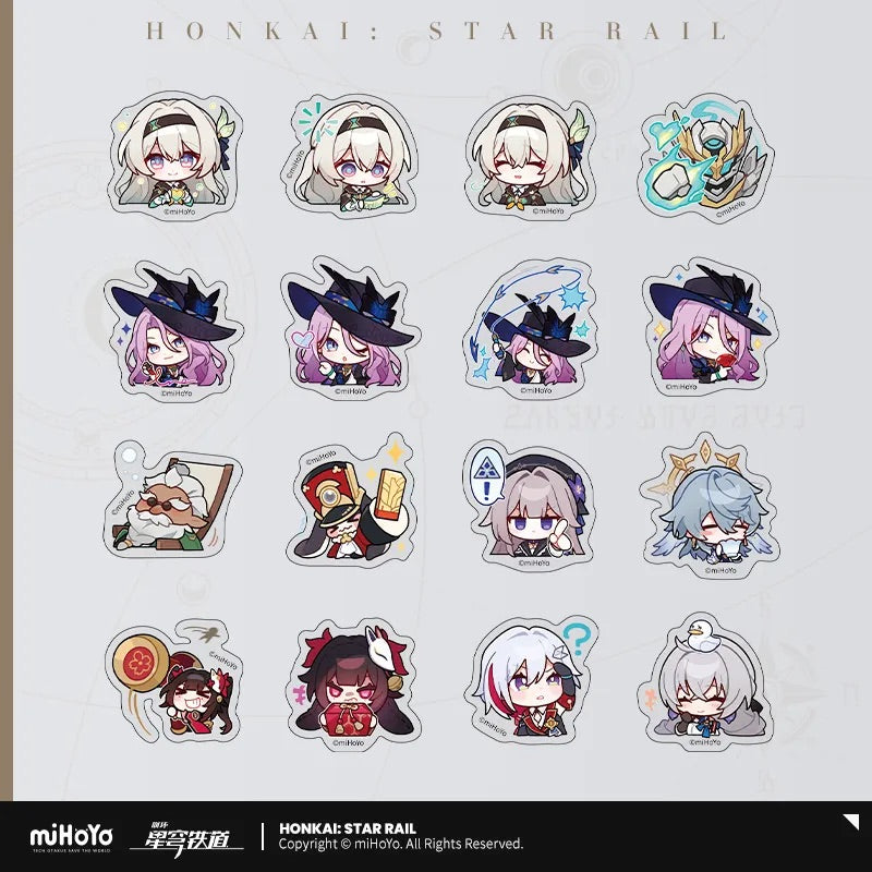 Pom-Pom Exhibition Series Chibi Sticker Box