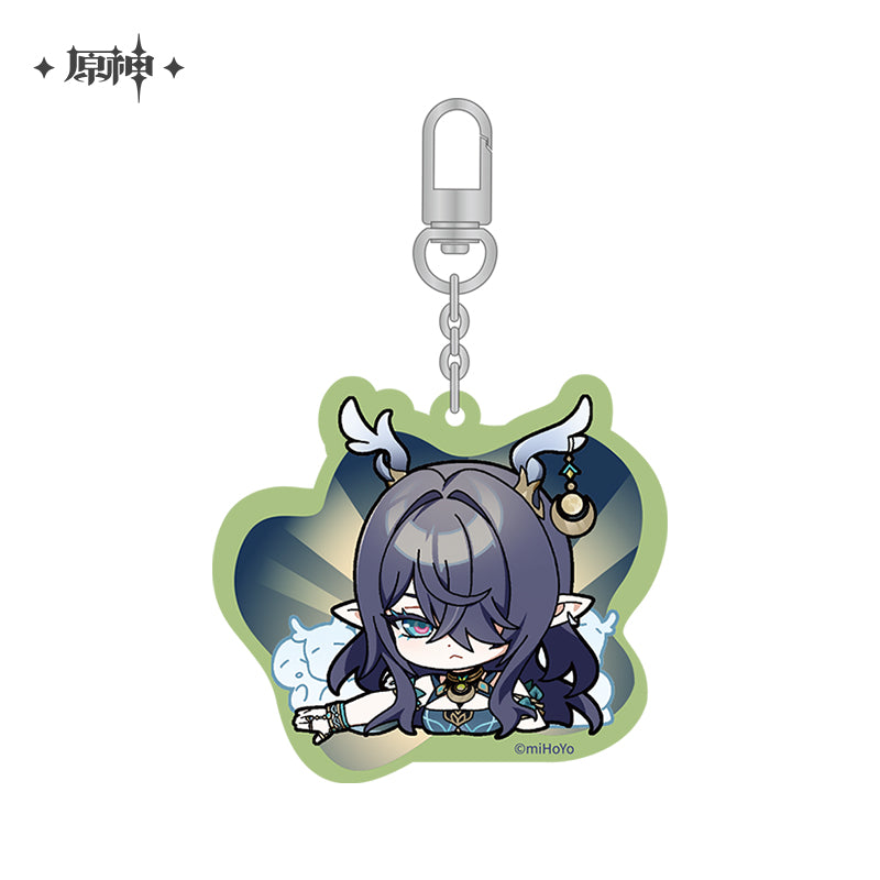 Nod-Krai Chibi Emojis Series Acrylic Keychain