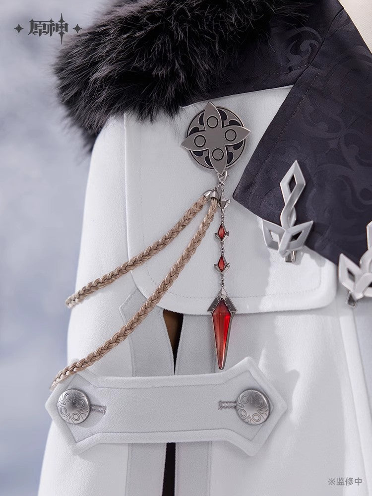 Frost and Flame Series Brooch Set