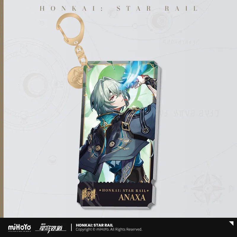 The Erudition Character Warp Artwork Acrylic Keychain
