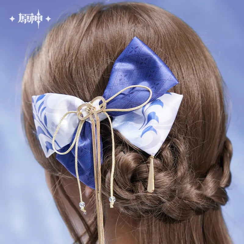 Kamisato Ayato Theme Impression Series Bow Hair Pendant